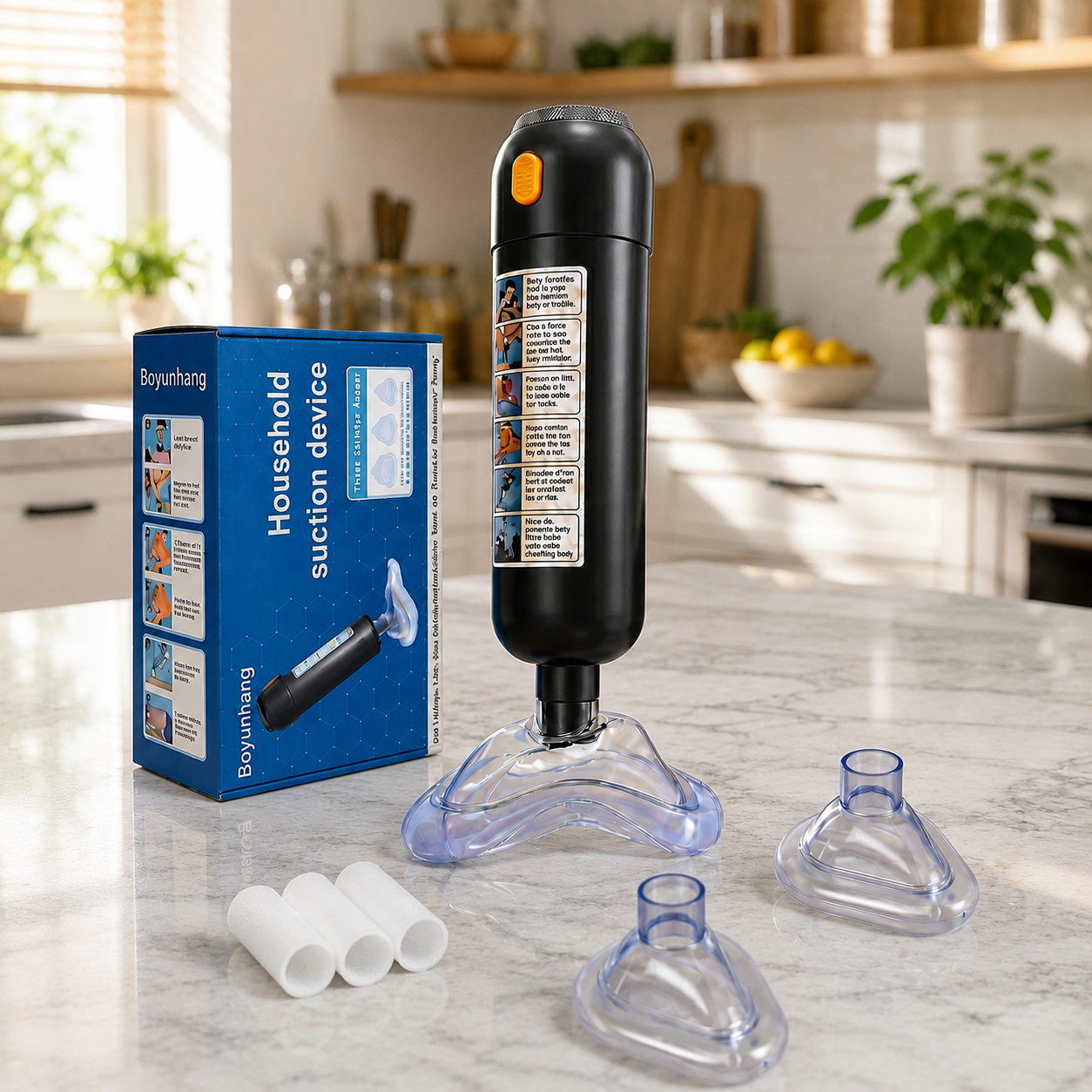 Mini Anti-Choking Suction Device for Kids & Adults