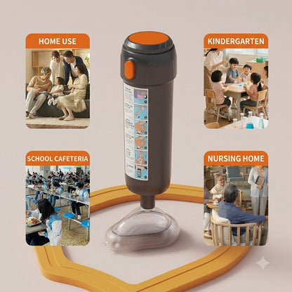 Mini Anti-Choking Suction Device for Kids & Adults