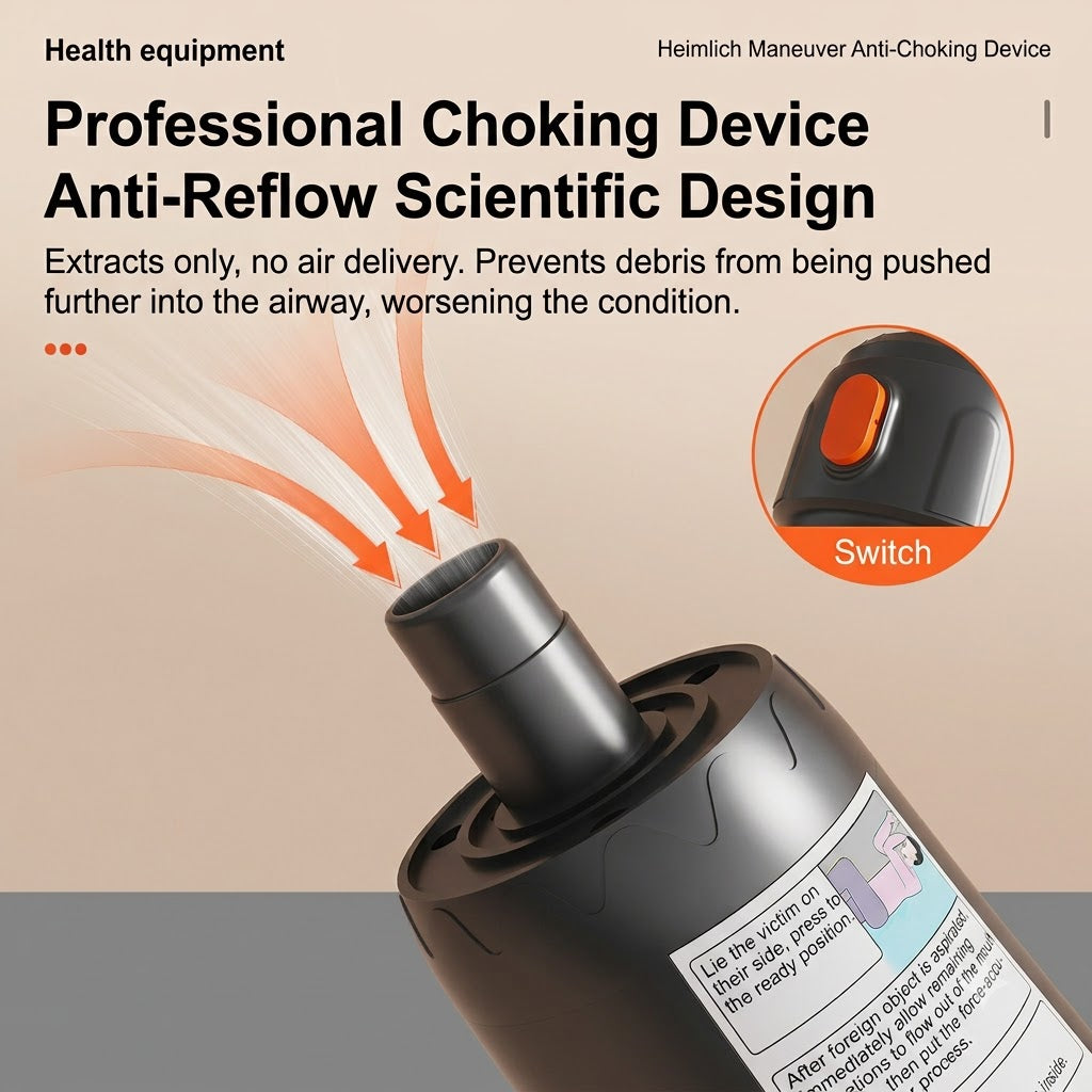 Anti-Choking tool Suction Device for Kids & Adults