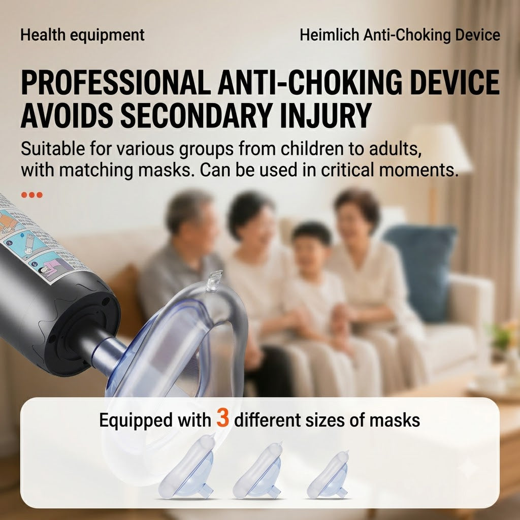 Mini Anti-Choking Suction Device for Kids & Adults